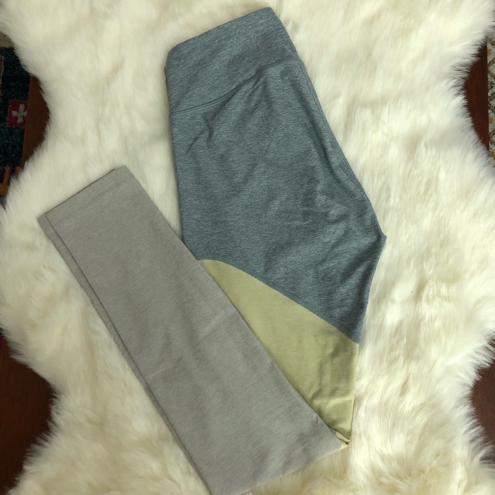 Outdoor voices warm up leggings SMALL